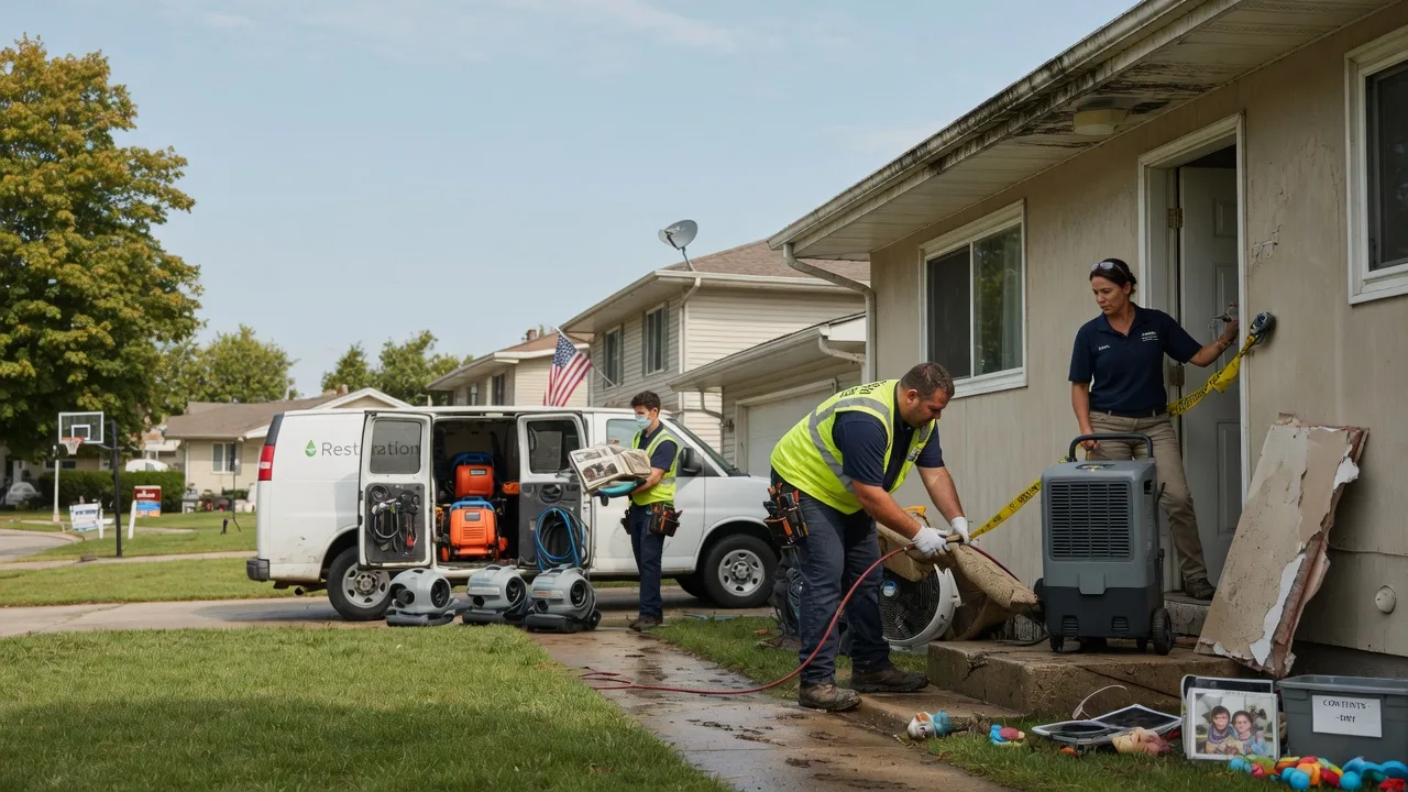 Water Damage Restoration in Garber, IA near me